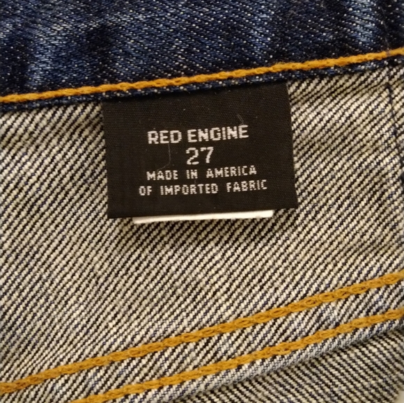 Red Engine jeans - NWOT - Picture 8 of 9